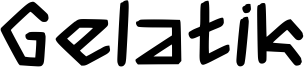 Gelatik Font