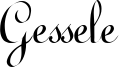 Gessele Font