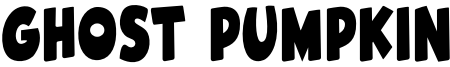 Ghost Pumpkin Font