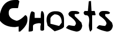 Ghosts Font