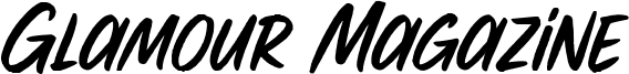 Glamour Magazine Font