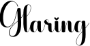 Glaring Font