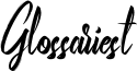 Glossariest Font