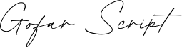 Gofar Script Font