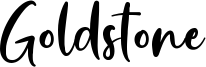Goldstone Font