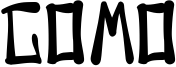 Gomo Font