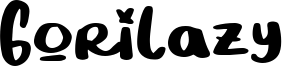 Gorilazy Font