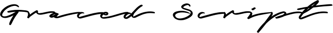 Graced Script Font