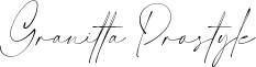 Granitta Prostyle Font