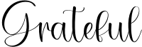 Grateful Font