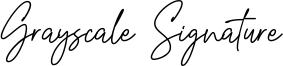 Grayscale Signature.ttf