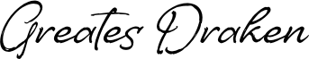 Greates Draken Font