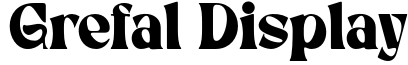 Grefal Display Font