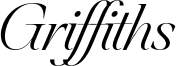 Griffiths Font