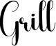 Grill Font