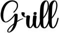 Grill Font