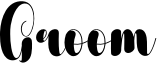 Groom Font