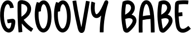 Groovy Babe Font