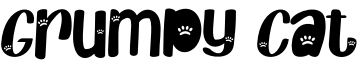 Grumpy Cat Font