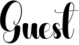 Guest Font