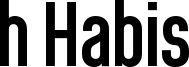 h Habis Font