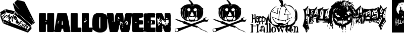 Halloween Logo Font