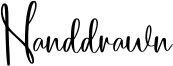 Handdrawn Font