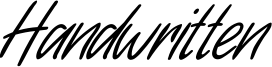 Handwritten Font