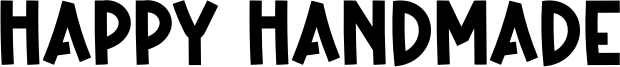 Happy Handmade Font
