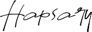 Hapsary Font