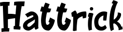 Hattrick Font
