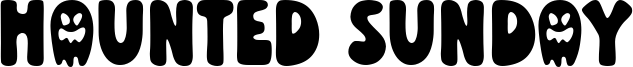 Haunted Sunday Font