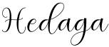 Hedaga Font