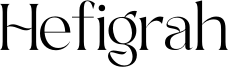 Hefigrah Font