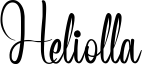 Heliolla Font