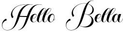 Hello Bella Font