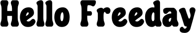 Hello Freeday Font