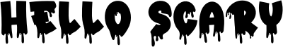 Hello Scary.otf