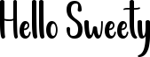 Hello Sweety Font