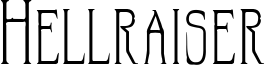 Hellraiser Font