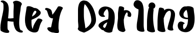Hey Darling Font