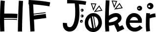 HF Joker Font