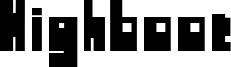 Highboot Font