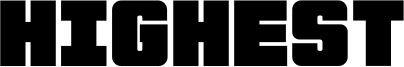 Highest Font