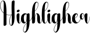 Highligher Font