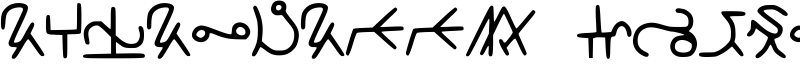 Highschool Runes Font