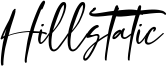 Hillstatic Font