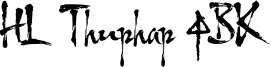 HL Thuphap 4BK Font