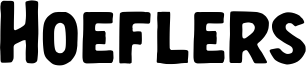 Hoeflers Font