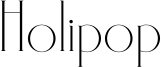 Holipop Font